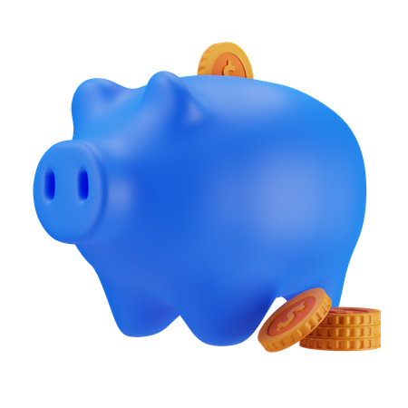 Tirelire  3D Icon