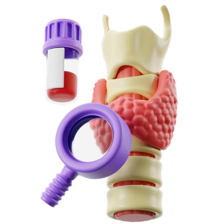 Tireoide  3D Icon