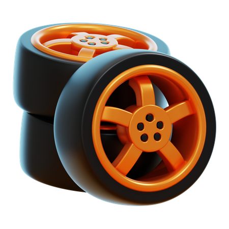 TIRES  3D Icon