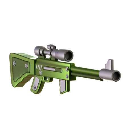 Tireur d'élite  3D Icon
