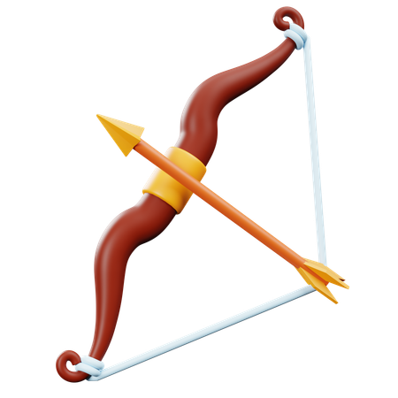 Tiro al arco  3D Icon