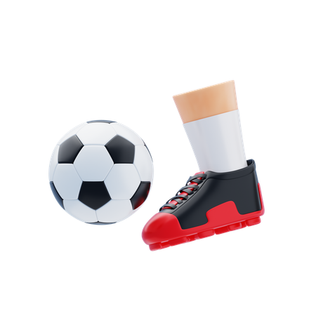 Cobrança de falta  3D Icon