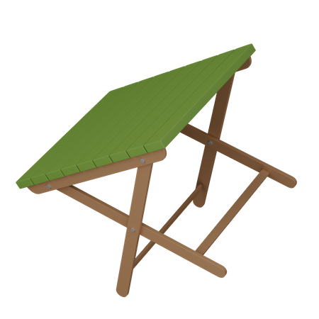 Tisch im Freien  3D Icon