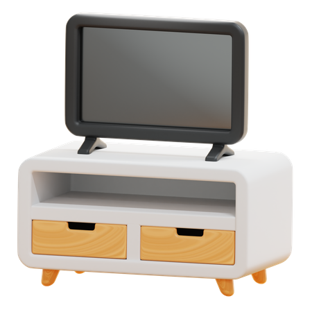 Tischfernseher  3D Icon