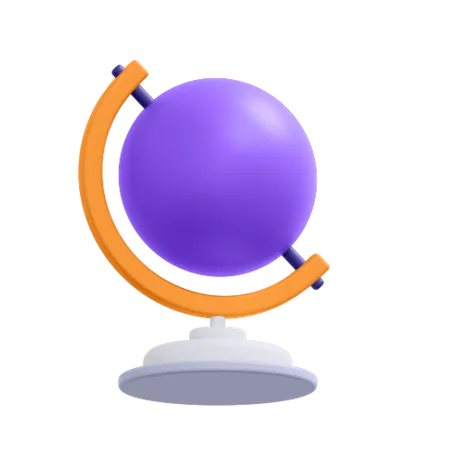 Tischglobus  3D Icon