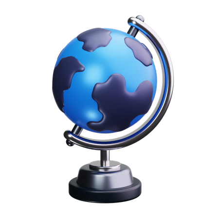 Tischglobus  3D Icon