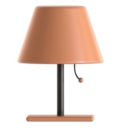 Tischlampe  3D Icon