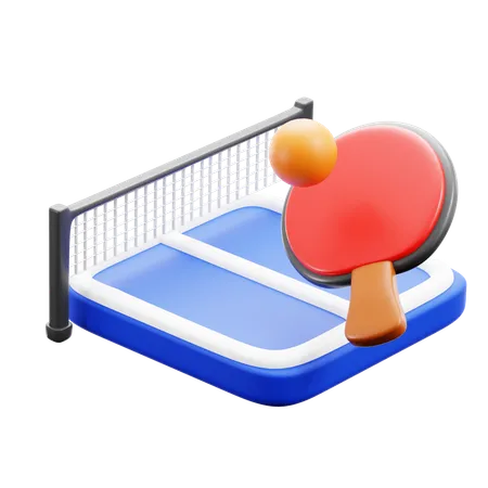 Tischtennis  3D Icon