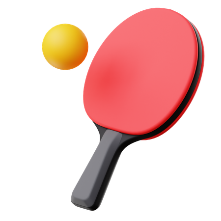 Tischtennis  3D Icon