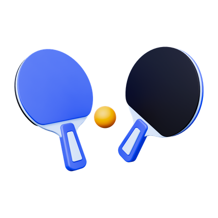 Tischtennis  3D Icon