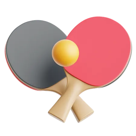 Tischtennis  3D Icon