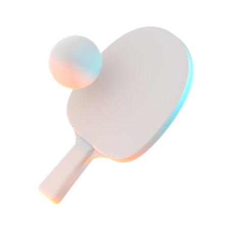 Tischtennis  3D Icon