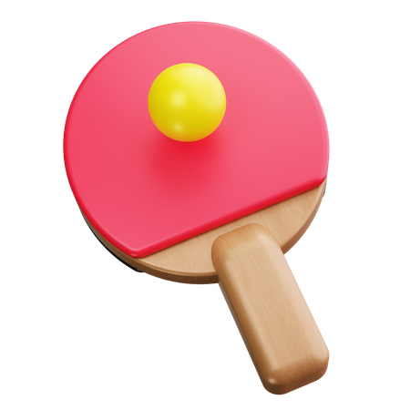 Tischtennis  3D Icon