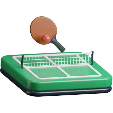 Tischtennis  3D Icon