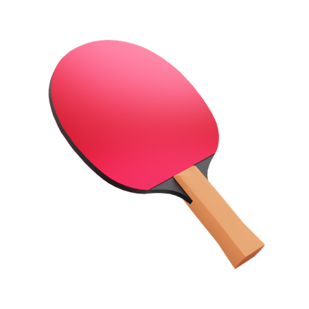 Tischtennis  3D Illustration