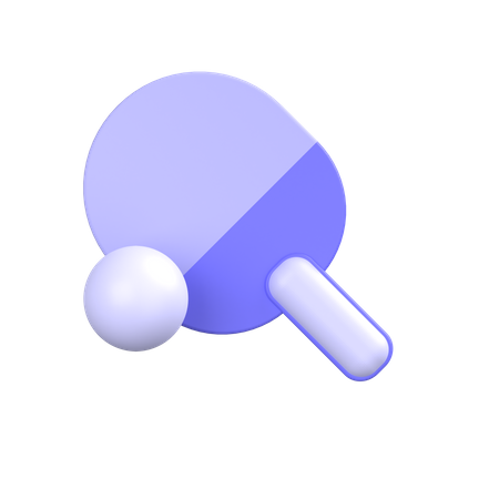 Tischtennis  3D Icon