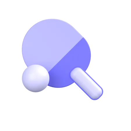 Tischtennis  3D Icon