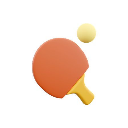 Tischtennis  3D Icon