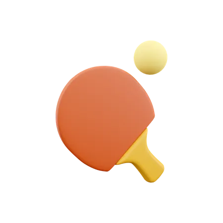 Tischtennis  3D Icon