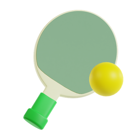 Tischtennis  3D Icon