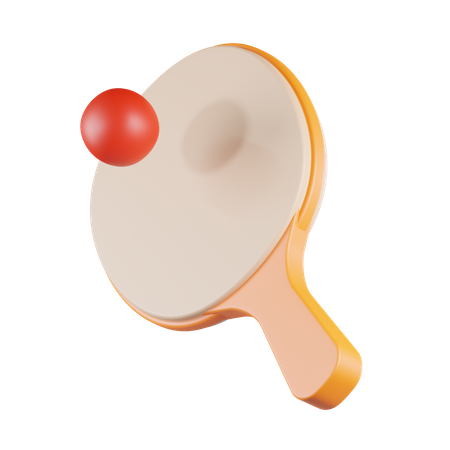 Tischtennis  3D Icon