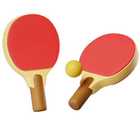 Tischtennis  3D Icon