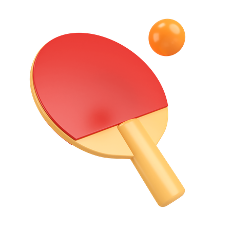 Tischtennis  3D Icon