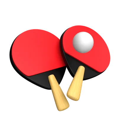 Tischtennis  3D Icon