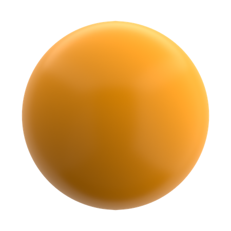 Tischtennisball  3D Icon