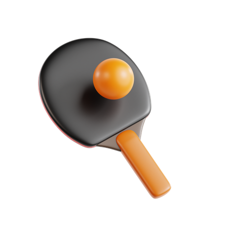 Tischtennisschläger  3D Icon