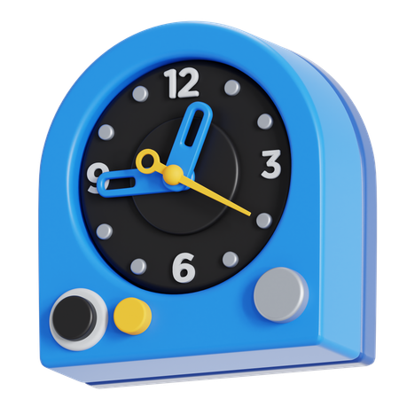 Tischuhr  3D Icon