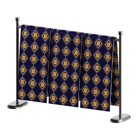 Tissu batik  3D Icon