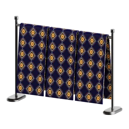 Tissu batik  3D Icon