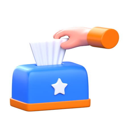 Tissue  3D Icon