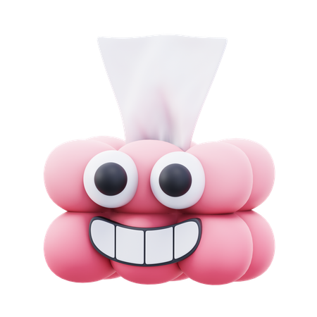 티슈 상자  3D Icon