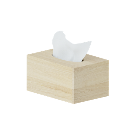 Tissue Box  3D Icon