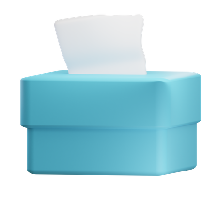 Tissue Box  3D Icon