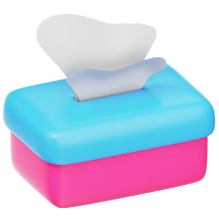 Tissue Box  3D Icon