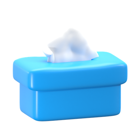 Tissue Box  3D Icon