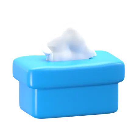 Tissue Box  3D Icon