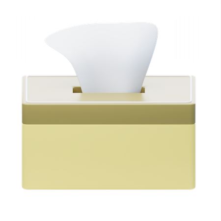 Tissue Box  3D Icon