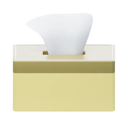 Tissue Box  3D Icon