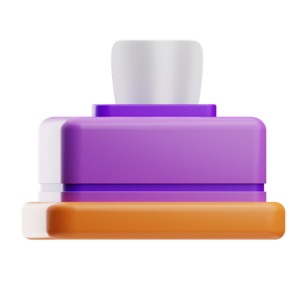 Tissue box  3D Icon