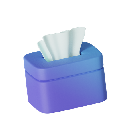 Tissue Box  3D Icon