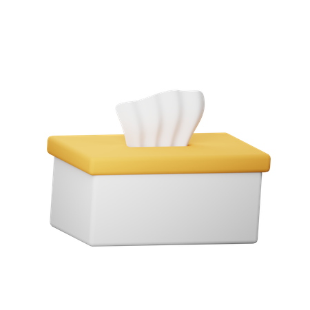 Tissue Box  3D Icon