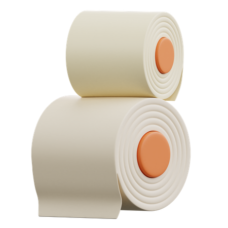 Tissue Roll  3D Icon