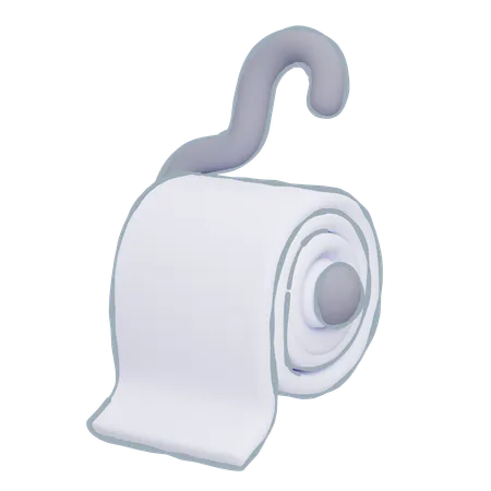 Tissue roll  3D Icon