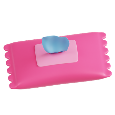 Tissu humide  3D Icon