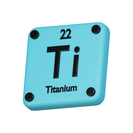 Titanium  3D Icon