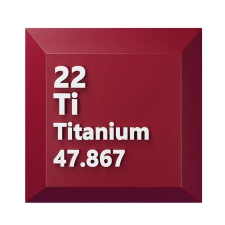 Titanium  3D Icon